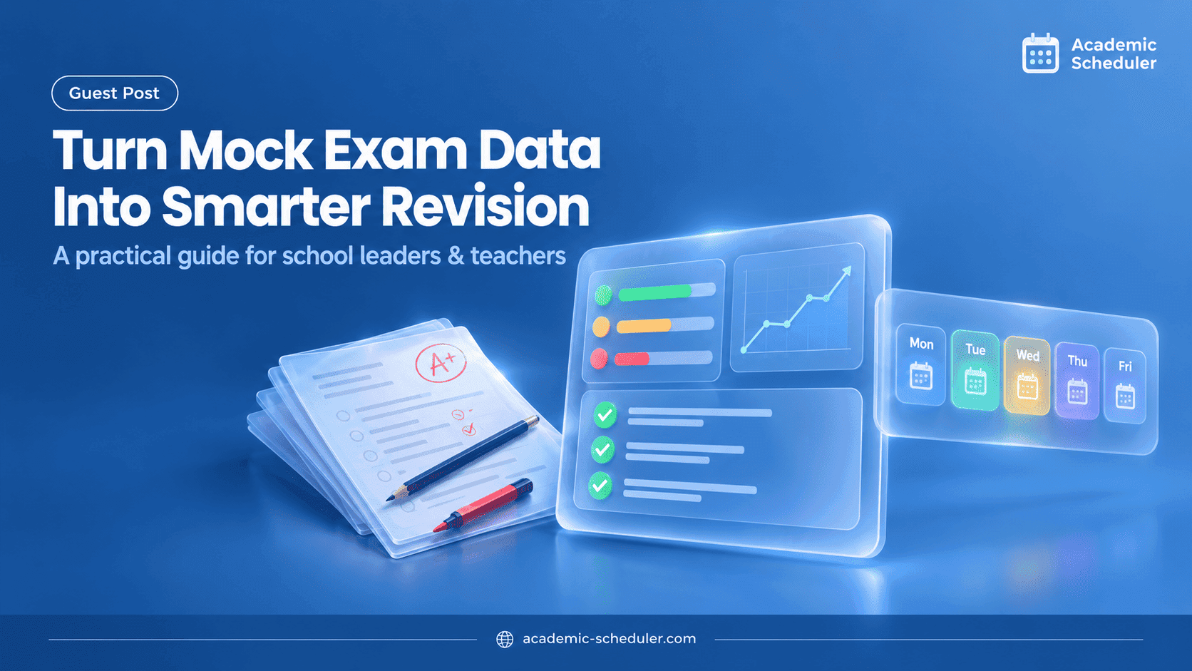 Mock Exam Data: How Schools Can Help Students Revise Smarter — Academic scheduling article illustration
