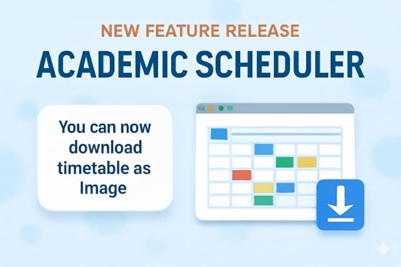 How to Save Your School Timetable as an Image (PNG/JPG)
