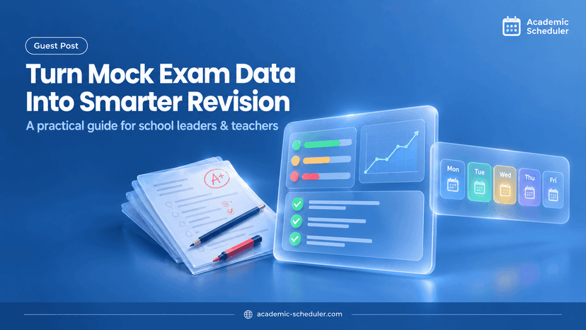 Mock Exam Data: How Schools Can Help Students Revise Smarter